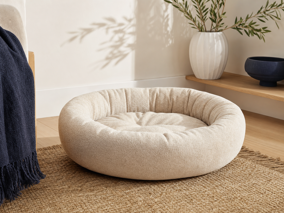 Lettini per cani e gatti Benidorm in ambiente showroom